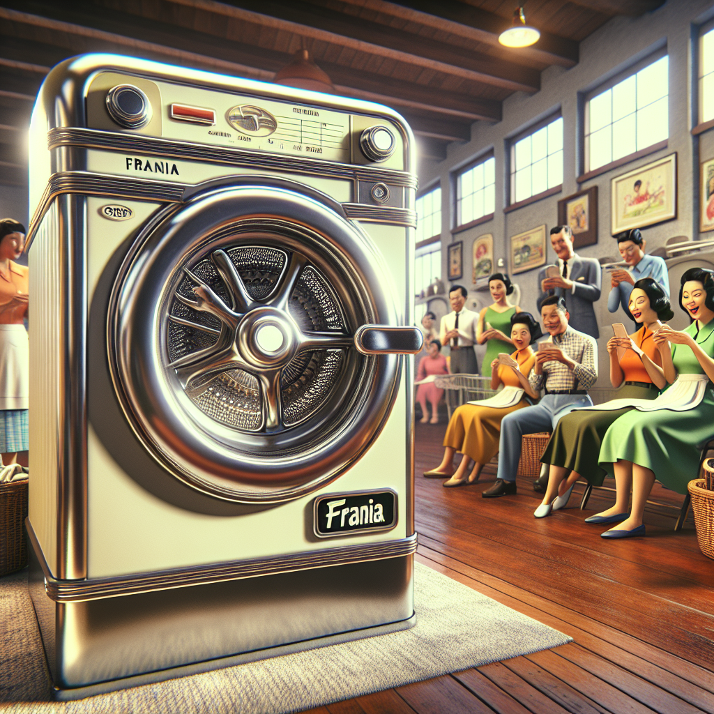 Pralka Frania: kultowy sprzęt, który wraca do łask