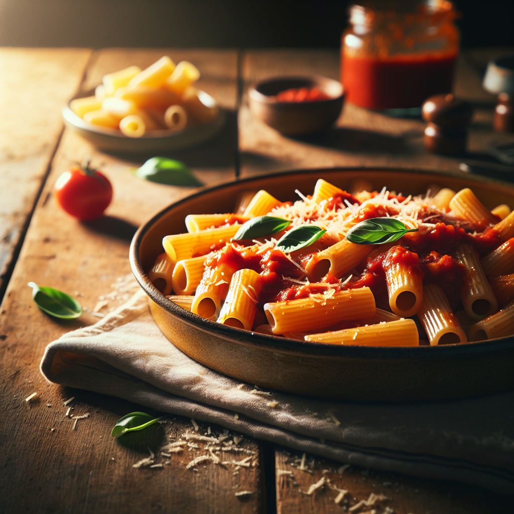 Rigatoni – przepisy na włoski makaron